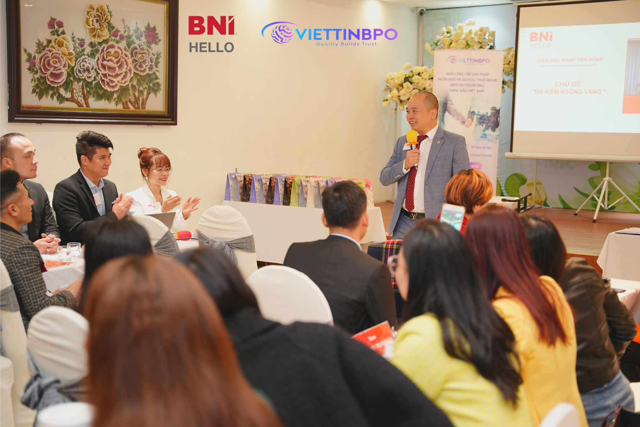 ViettinBPO tại sự kiện Networking BNI