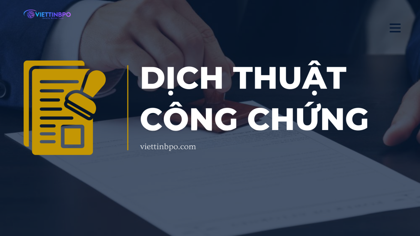 Dịch vụ dịch thuật công chứng uy tín, nhanh chóng - Chìa khóa cho sự thành công của bạn