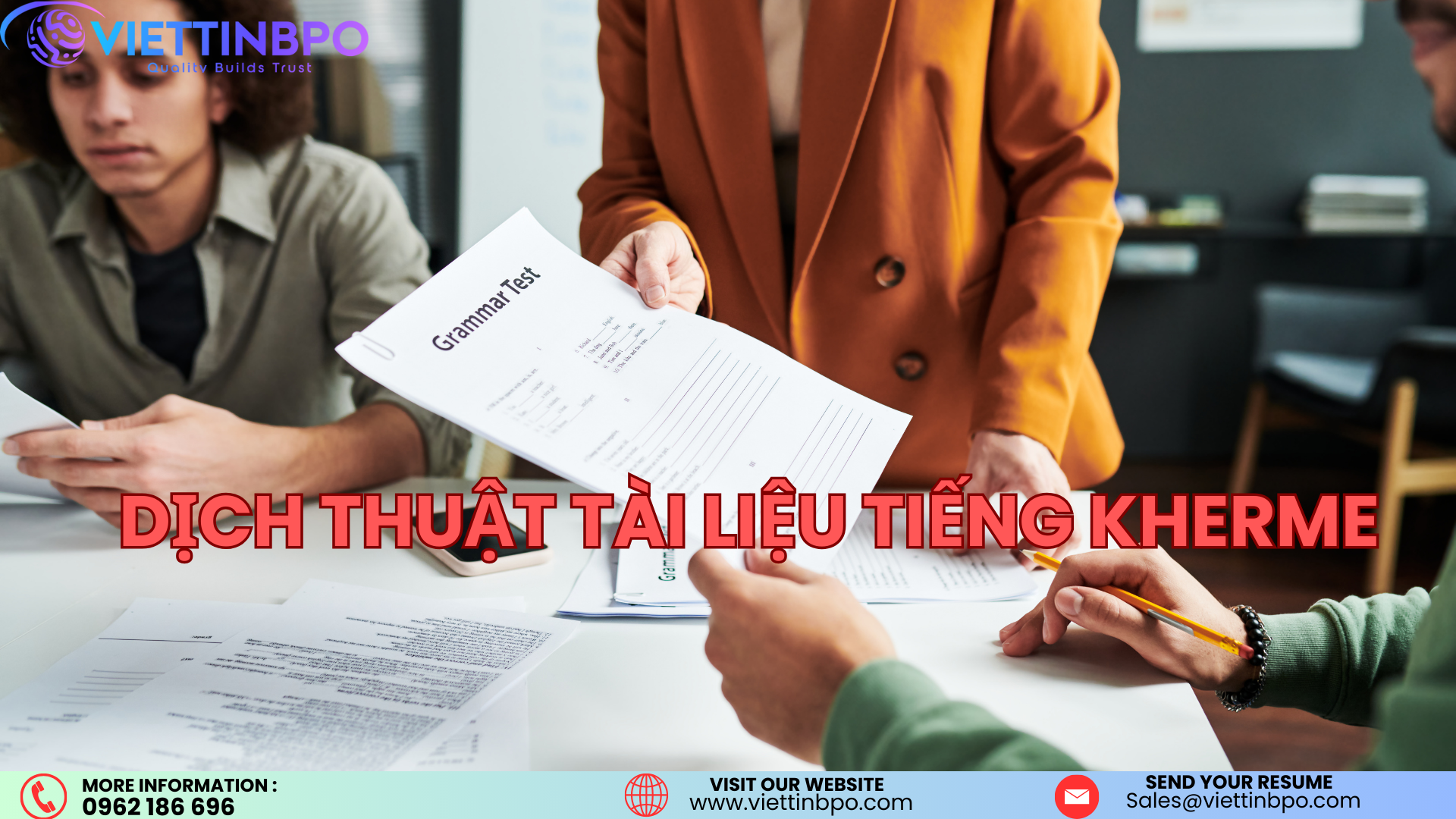 Biên dịch tài liệu tiếng Kherme