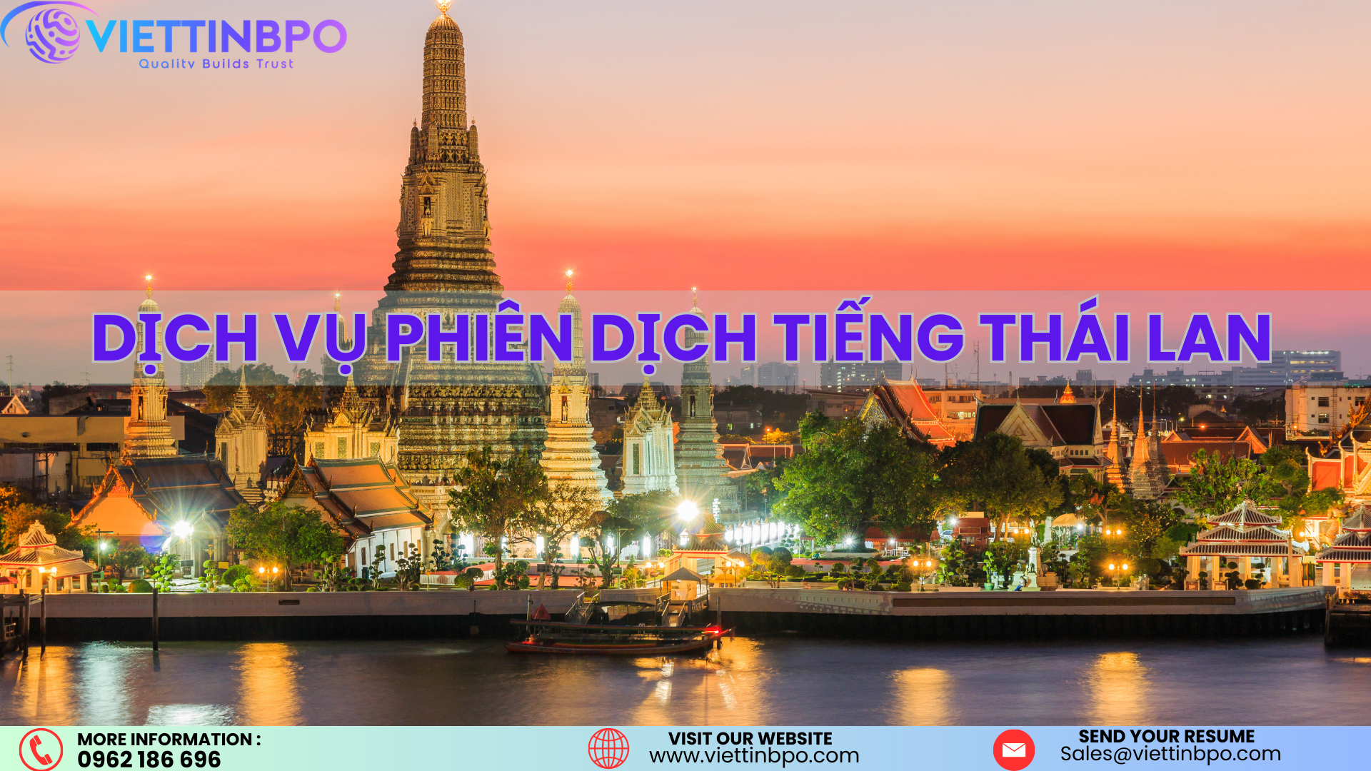 Dịch vụ phiên dịch Tiếng Thái