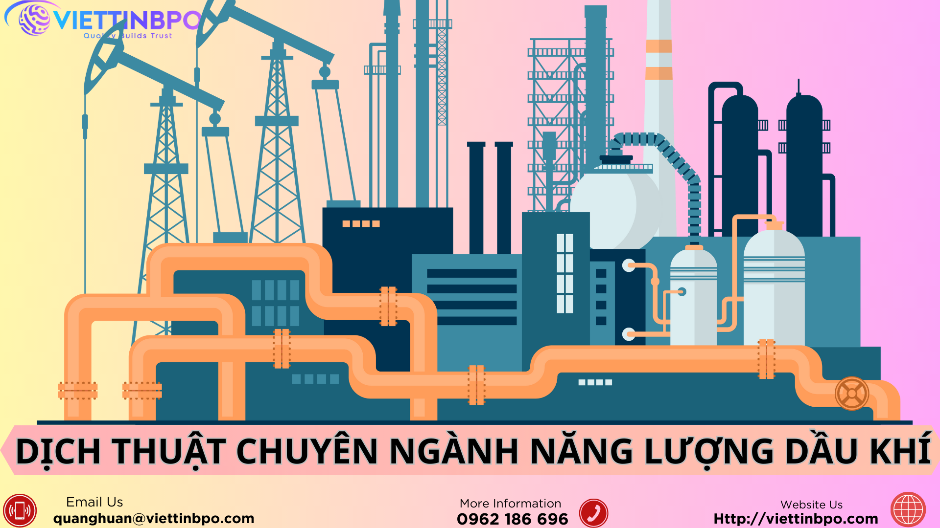 Dịch Vụ Biên Dịch Chuyên Ngành Năng Lượng Dầu Khí 