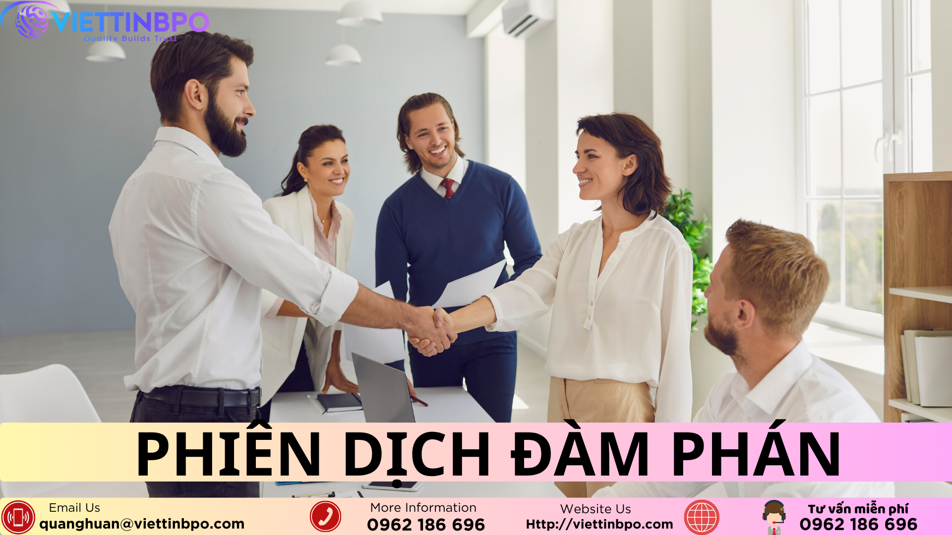 Dịch vụ phiên dịch đàm phán
