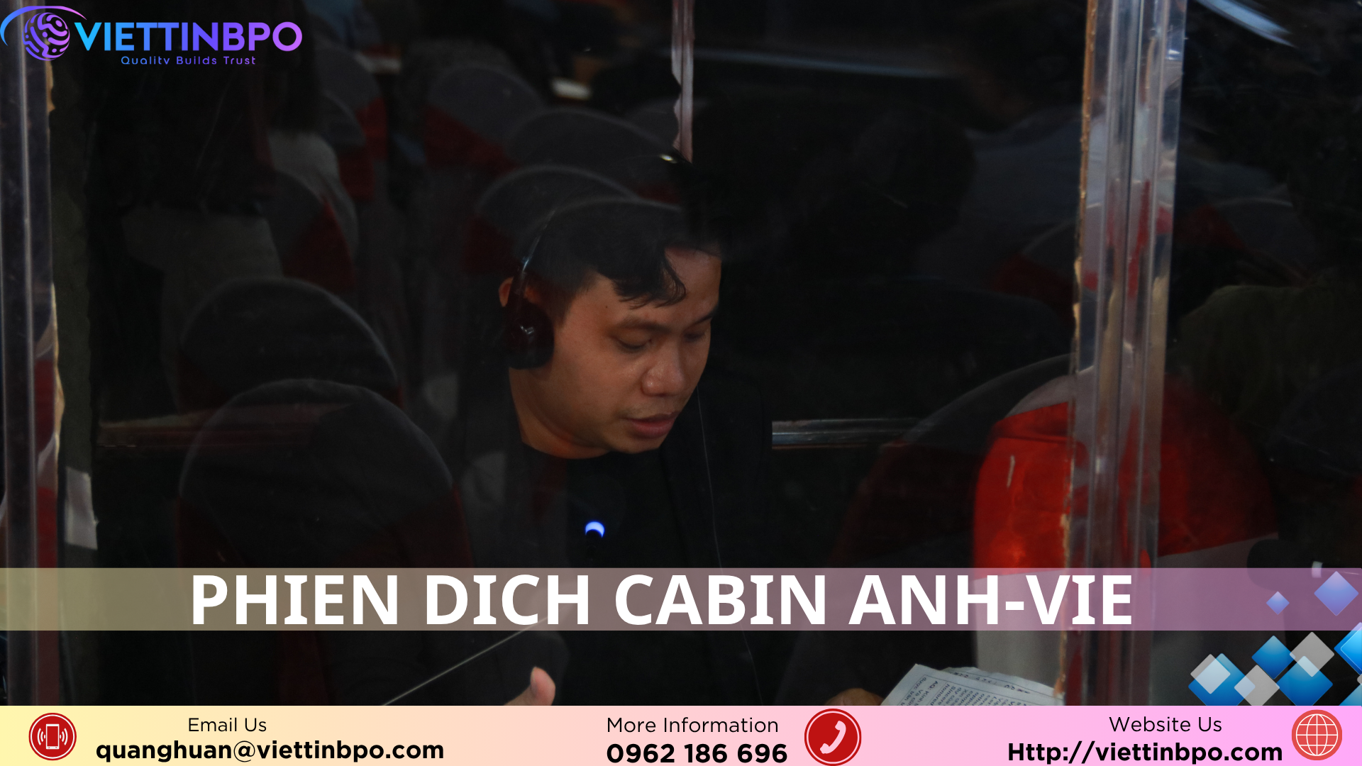 Cung Cấp Phiên Dịch Cabin Cho Triển Lãm Quốc Tế VIETBUILD 2025