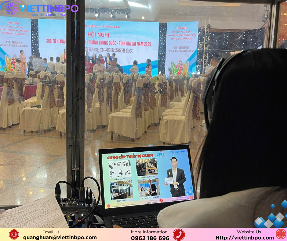 DỊCH CABIN – GIẢI PHÁP CỐT LÕI GIÚP HỘI THẢO QUỐC TẾ TRUYỀN TẢI ĐÚNG THÔNG ĐIỆP