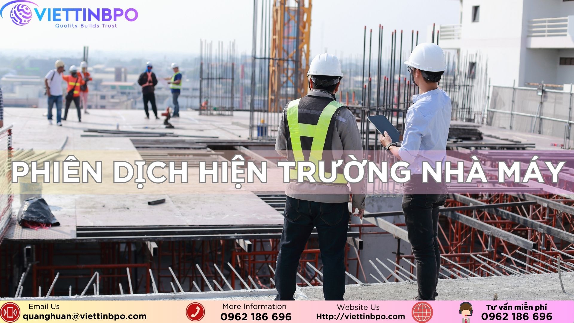 Phiên dịch hiện trường nhà máy