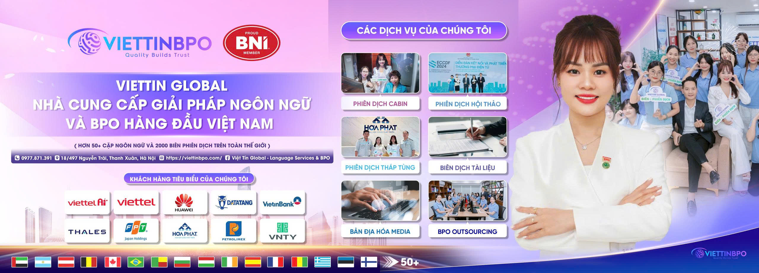  Dịch vụ Phiên Dịch Đa Ngôn Ngữ