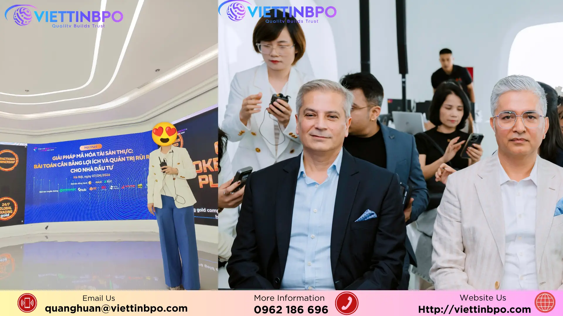 Việt Tín Global kết nối ngôn ngữđồng hành hội thảo RWA