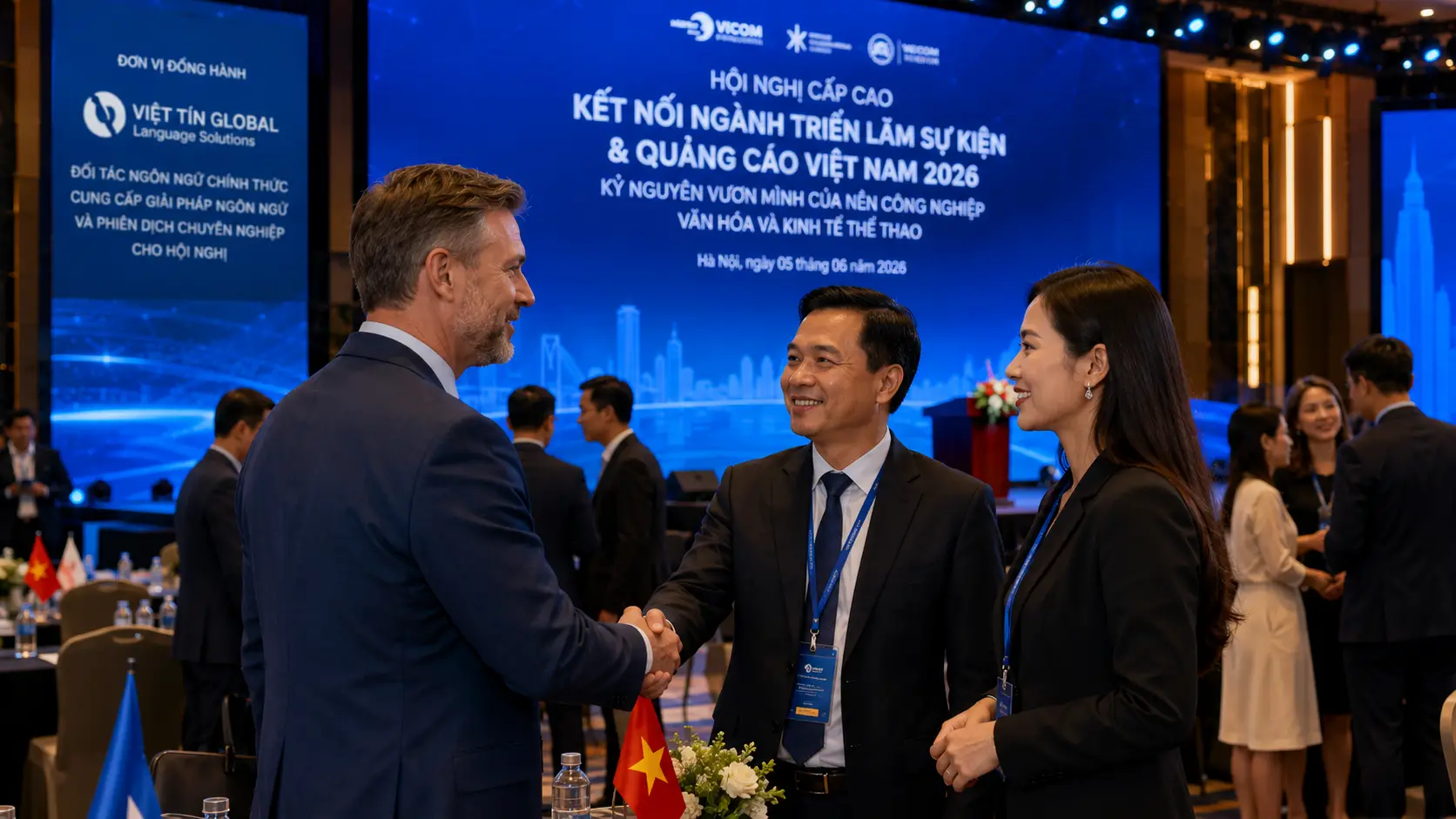 Phiên dịch cabin ANH-TRUNG-HÀN tại VINSPRIST