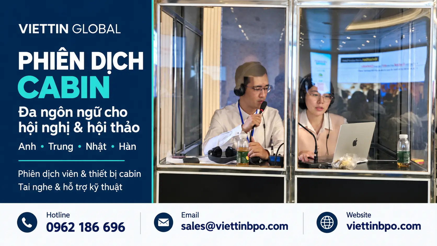 Phiên dịch cabin ENG-VIE tại đa khoa Hồng Ngọc 